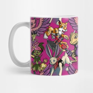 App Beasts V3 Pattern Mug